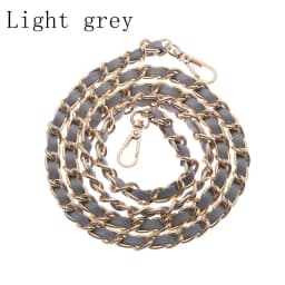 120cm Purse Chain Strap Crossbody Handbag Chains Replacement Leather Shoulder Bag Chain Straps DIY Women Girl Bag Part Accessory