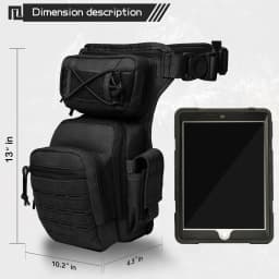 Highly Durable 1000D Nylon Laser Cut Waist Pack for Outdoor Sports Like Cycling and Motorcycling 힙색 Waist Bag Men Belt Bags Sac