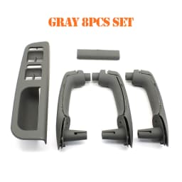 LHD Black Beige Front Rear Left Right Door Pull Grab Door Handle Set For Volkswagon VW Bora Golf 4 MK4 Jetta 1999-2004