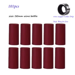 PVC Heat Shrink Capsules Wine Shrink Wrap Wine Bottle Capsules Shrink Caps, Wine Bottle Capsules Shrink Caps for Home Use
