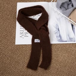 Multi-material Color Blocking Stripe Scarf Decoration Knitted Irregular Tassel Scarves Women Autumn And Winter Soft Scarf