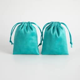 50Pcs Jewelry Flannel Drawstring Bag Velvet Suede Gift Packaging Pouch Ring Earring Bracelet Keychain Storage Pouch Candy Pocket
