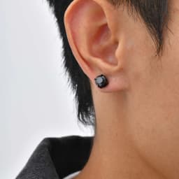 Punk Round Zircon Magnetic Ear Studs Clips Non Piercing Stainless Steel Small Earrings for Women Men Fashion Jewelry 