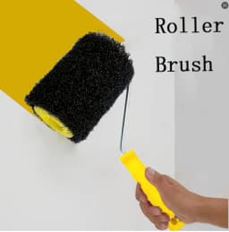 1pc 4-Inch Drywall Texture Roller Brus With Home DIY Painting Tool Durable Plastic Roller Brush For Smooth Ceiling Wall Surfaces