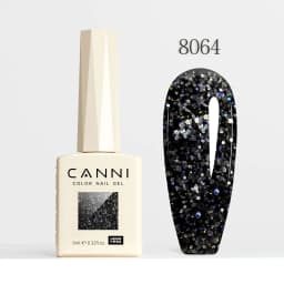 CANNI Cat Eye Gel Nail Polish and Glitter Gel 9ml HEMA TPO FREE High Gloss Quality Soak Off UV Gel Art Manicure Salon DIY Home