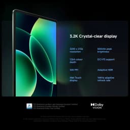 Xiaomi Pad 8 11.2 Inch Tablet 3.2K Snapdragon 8S Gen 4, 9200 Mah Battery