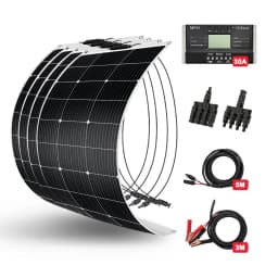 Dokio Brand 12V Flexible Solar Panel 90-540W Monocrystalline Solar Cell Solar Panel Kit For RV/Boat/Home System