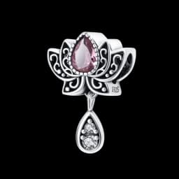 925 Silver DIY Beads Romantic Classical Series Guardian Flower Pendant Fit pand 3mm Original Bracelet For Women Jewelry Gift New