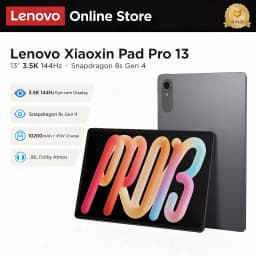 Lenovo Xiaoxin Pad Pro 13 2026 Gray Tablet 13 inch 3.5K 144Hz Snapdragon 8s Gen4 8+256GB 12+256GB 10200mAh 45W JBL Dolby Android
