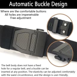 TUSHI Brand Double Layered Thickened Tactical Belt Men's Enthusiasts Outdoor Nylon 3.8 Upgraded Automatic Buckle Gun