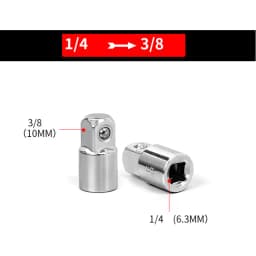 Ratchet Wrench Socket Converter Sleeve Head Adapter 1/4 3/8 1/2 Inch Female To Male Drive Spanner Converter Wrench Adapter Part