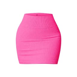 Women Seamless Solid Color Hip Wrap Skirt Tummy Control Anti Chafing Yoga Skirt Slim Fit Casual Butt Lift Fashion Mini Skirt