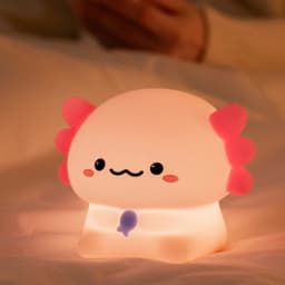 Pink Piggy Night Light Cute Silicone Night Light LED Pat Lamp Room Decoration USB Charging Indoor Atmosphere Lamp Children Gift