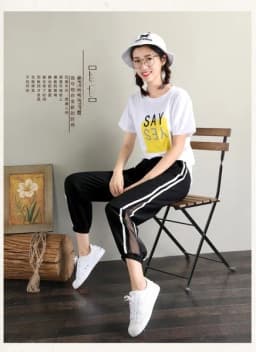 Summer Thin Wide Leg Harlan Pants Women's Loose Fit Trousers Korean Style High Waist Nine Points Lantern Pants Casual Wear