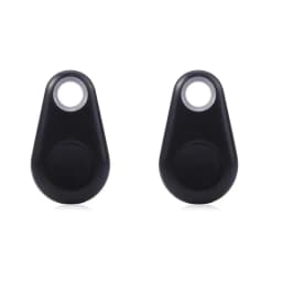1/2pcs Mini Fashion Smart Dog Pets Bluetooth 4.0 GPS Tracker Anti-Lost Alarm Tag Wireless Child Bag Wallet Key Finder Locator