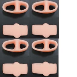 1/2/3/4Pairs Gel Toe Separator Toe Protector to Correct Bunions and Restore Toes to Their Original Shape for Women Men Spacers