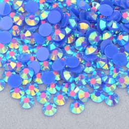 JUNAO 4mm 5mm 6mm Jelly Pink AB Flatback Round Rhinestones Glittler Resin Crystal Strass Nail Art Stones For DIY Decoration