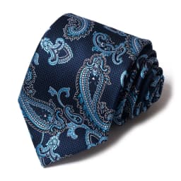 High-quality Wedding Ties For Men Fashion New Style Blue Strip Print Neckties Daily Office Apparel Accessories Gift For Man