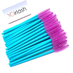 50/10 PCS/Pack Disposable Eyelash Swab Mini Individual Lash Applicators Mascara Brush Eyelashes Extension For Maquillaje Makeup