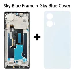 6.7'' P-OLED Edge50Fusion Display For Motorola Moto Edge 50 Fusion LCD Display Touch Screen Digitizer Assembly With Fingerprint