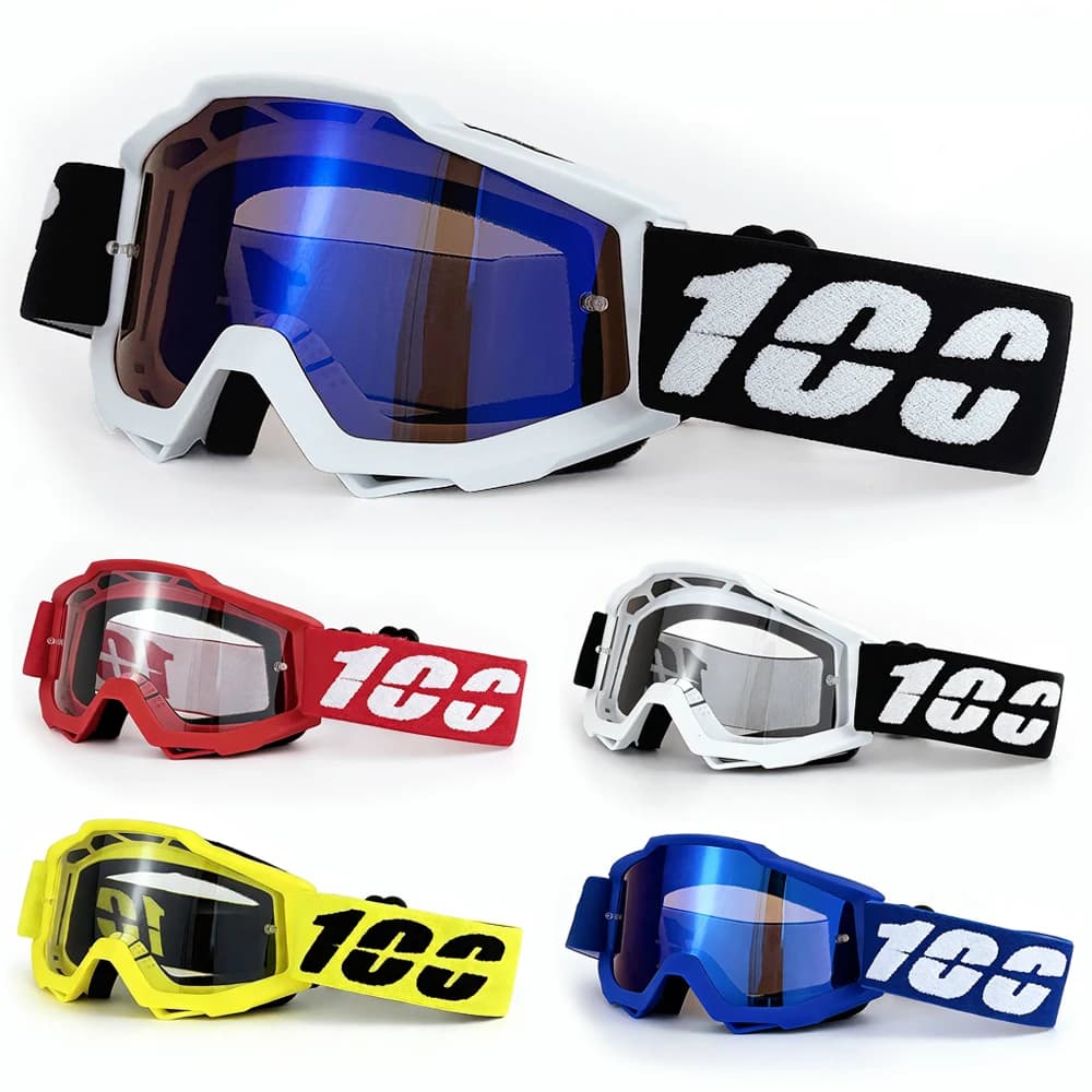 Off-road Motorcycle Goggles UV400 Protection Windproof Glasses Motocross Cycling Sports Premium Eyewear Broad Vision MTB