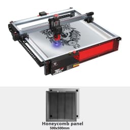 Twotrees TS2 10W Laser Engraver Compressed Spot Technology Emergency Stop Button Flame Detection CNC Laser Engraving Machine