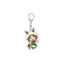 55MM Anime Pretty Derby Keychain Oguri Cap Special Week Silence Suzuka Tokai Teio Key Chain Acrylic Model Plate Christmas Gifts