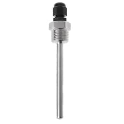 1PC Thermowell 30-200mm Thermowell Immersion Sleeve 304 Stainless Steel 1/2 G Thread DN15 For Temperature Sensor