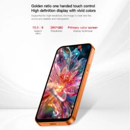 ONEMYTH A19 Pro 4G Mini Smartphone 3.95 Inches Android 10 System 2GB RAM 16GB ROM Dual SIM Standby 2000mAh Battery Small Phone