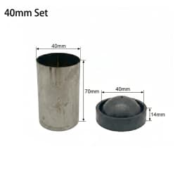 1 Piece Durable Flask With Rubber Base Jewelry Lost Wax Casting Professional Master Mold Making Tool For Jewelry Workshop