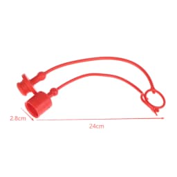 1/5Pairs 1/2 ISO-A Hydraulic Quick Coupler Male Dust Cap And Female Plug Cover Fits Hydraulic Quick Disconnects Coupler