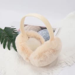 Winter Fashion Solid Soft Plush Ear Keep Warmer Earmuffs for Women Cute Outdoor Sports Earflap Protection Ear-Muffs Ear Cover