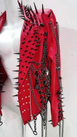harajuku Jacket vintage Leather vintage Jacket gothic Jacket gothic clothes y2k fashion gothicLeather y2k Jacket y2k Leather
