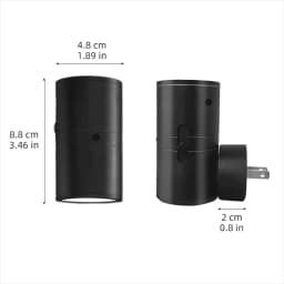 LED Night Lights Plug Into Wall Plug in Night Light with 3 Light Modes Dusk to Dawn Dimmable Night Light for Hallway Bathroom