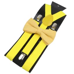 Adjustable Elastic Leather Suspenders Bowtie Set Men Women Sage Green Braces Straps For Wedding Y-Back Shirt Accessories Gift