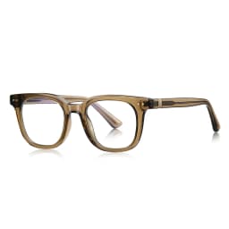 JMISUS Custom Prescription Eyeglass Square Frame For Myopia and Hyperopia Glasses With Photochromic Technology Multiple Colors
