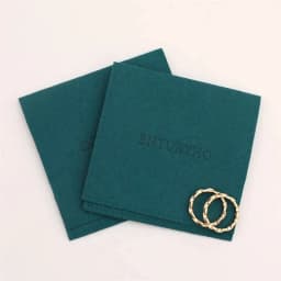 100pcs Microfiber Velvet Jewelry Presents Bag Custom Logo Earrings Ring Necklace Bracelet Tarot Storage Bags Wedding Gift Pouch