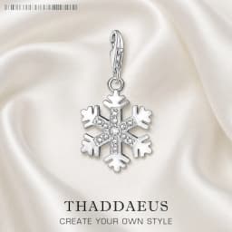 Snowflake Pendant Dangle Charm Hot Sell Europe Winter Fashion Romantic Gift 925 Sterling Silver Pure For Women