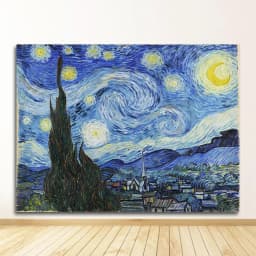 Print Poster Picture Wall House Decoration Murals Van Gogh Oil Painting Works Sunflower Apricot Abstract A4 A3 A2 Canvas Art
