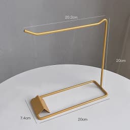 Dresser Metal Display Holder Keychains Hanging Clip Plastic Trinket Tabletop Jewelry Holder