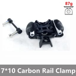 Carbon Seatpost Clamp Oval 7*9 mm Carbon Saddle Rail Parts Seatpost Clamp Suitable For Carbon Road Bike Use
