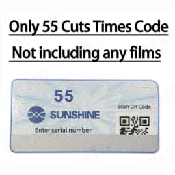 SUNSHINE Original Cut QR Code Sunshine Intelligent Film Cutting Machine Recharge Cut Times For SS-890C Pro Max 890C Mini RL-870