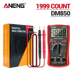 ANENG DM850 Digital Multimeter AC/DC Professional 1999 Votage Tester Ohm Automatic Counts Auto Current Ammeter Detector Tool