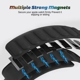 Magnetic Link Strap for Apple Watch Bands 40mm 45mm 44mm 41mm 49mm FineWoven Correa Bracelet iwatch series 11 10 9 8 SE ultra 3