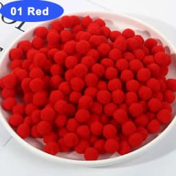 30-300Pcs Soft Pom Poms Fluffy Balls Pompon Mixed 40Colors Pompom Fur Ball for Kids DIY Craft Wedding Decor 8/10/15/20/25/30mm