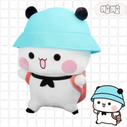 New Bubu And Dudu Panda Plush Cute Cartoon Panda Bear Doll Kawaii Stuffed Soft Pillow Toy Y2k Room Decor Gifts