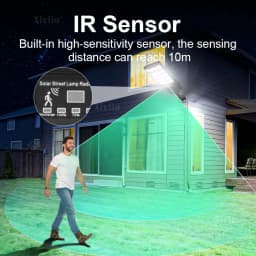 NEW 90000000LM Solar LED Outdoor Lighting 20000W External Solar Lamp Motion Sensor Light Garden Lights For Street Wall Sunlight
