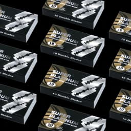 10Pcs/100Pcs Stainless Steel Razor Blades Old-Fashioned Manual Double Edge Shaver Razor Blade Hairdressing Barber Shaving Tools