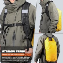 Bag Accessories Black Backpack Straps Oxford Cloth Shock Absorption Replacement Strap Bags Shoulder Strap Climbing Hiking