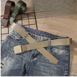 1pc 110~170cm Wide 38mm Automatic Buckle Nylon Belt Outdoor Hunting Multifunctional Tactical Canvas Belt High Quality Men Belt